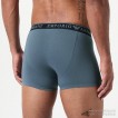 Quần lót nam Emporio Armani Endurance Stretch Cotton Trunk 2-pack Grey/Blue